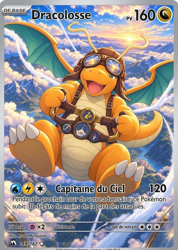 Dracolosse — Carte Pokémon Fan Art