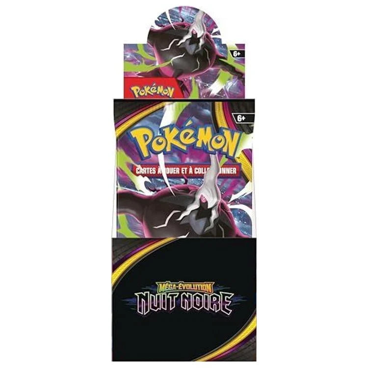 Demi-Display 18 Boosters – Pokémon Méga-Évolution Nuit Noire