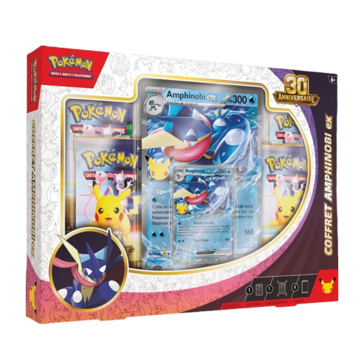 Coffret Amphinobi ex — 30e Anniversaire Pokémon